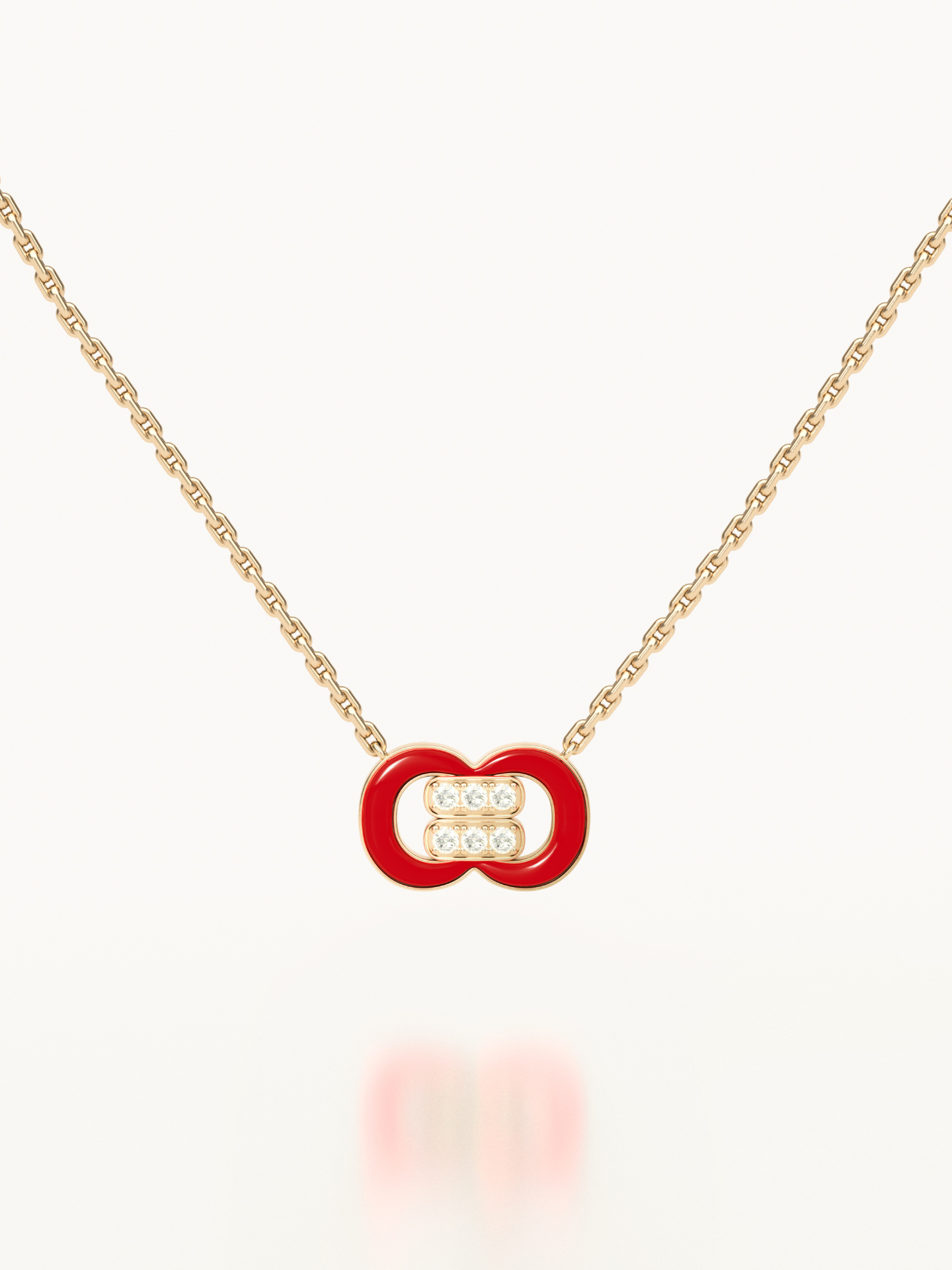 元寶結(外鑲款) 項鏈